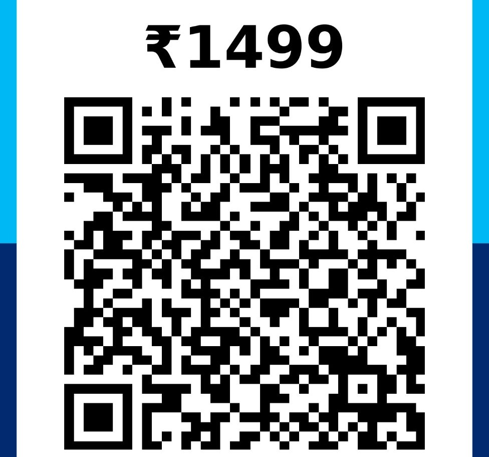 Scan to pay ₹1,499 for the mutual fund analysis workshop